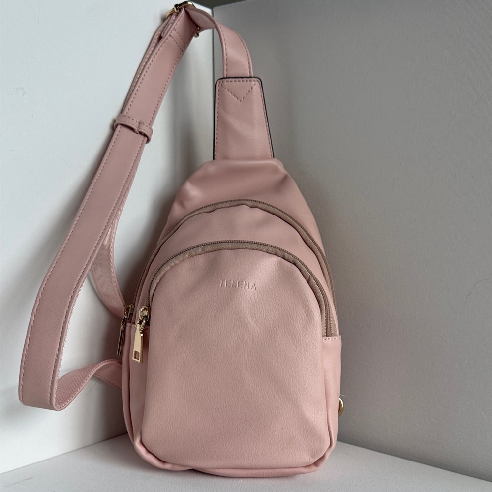 Telena Pink Backpack Purse for Women NWOT